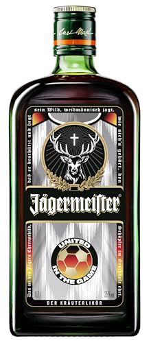 Jägermeister Limited Edition Fußball WM 2026 – 0,7 l Kräuterlikör 35% Vol. – 56 Kräuter – Fanartikel zur Weltmeisterschaft - Das Original aus Wolfenbüttel