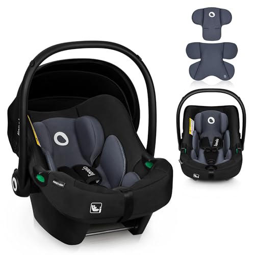 Lionelo ASTRID i-Size Baby Autositz 40-87 cm, Babyschale Gruppe 0+, Rückwärtsgerichtete Montage, 3-Punkt-Sicherheitsgurt Seitenschutz, Sitzeinlage Dri-Seat