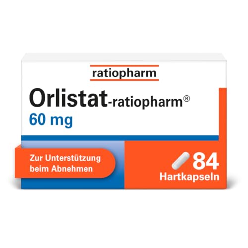 Orlistat-ratiopharm® 60 mg Hartkapseln, 84 Hartkapseln