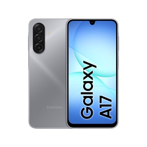 Samsung Galaxy A17 LTE, Dual-SIM, 128 GB, erweiterbar auf 2 TB, Smartphone, Android 14, 4 GB RAM, Exynos, 16,7 cm (6,7 Zoll) AMOLED, 1080 x 2220, 90 Hz (Grau)