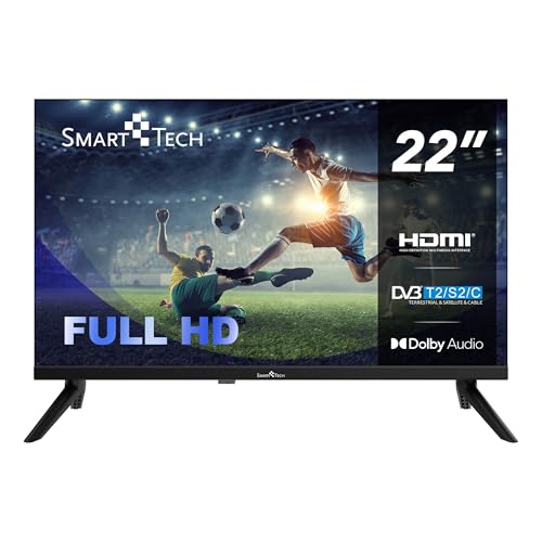 Smart Tech TV LED FHD 22' (55cm) 22FN01V Nonsmart 3xHDMI 2xUSB Hotel Mode Store Mode