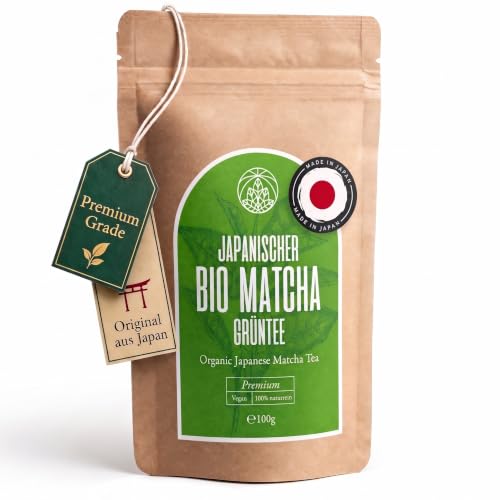 Bio Matcha Pulver Monte Nativo (100g) - Matcha Tee für Latte - Grüner Tee