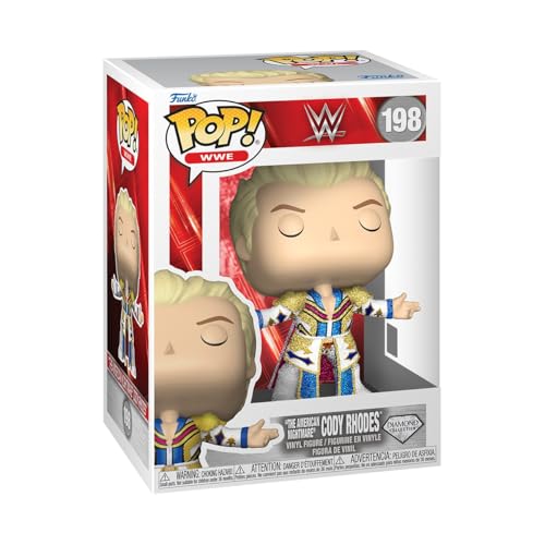 Funko POP! WWE: Cody Rhodes - The American Nightmare - Sammelbare Vinylfigur - Geschenkidee - Offizielles Merchandise - Spielzeug für Kinder & Erwachsene - Modellfigur für Sammler und zur Ausstellung