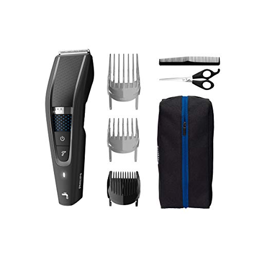 Philips Hair Clipper Series 5000 Haarschneider mit Trim-n-Flow-Pro-Technologie (Modell HC5632/15)