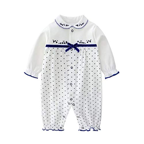 KIDDLETOWN Baby Schlafanzug, Strampler Neugeborene, Baby Strampler Langarm, Babyschlafanzug Baumwolle, Schlafstrampler Pyjam Kleidung Neugeborene Schlafanzug für Mädchen Jungen 0-3 Monate