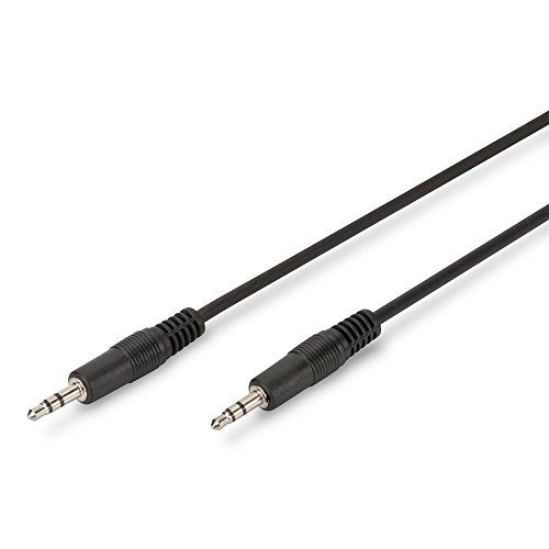 DIGITUS Audio-Anschlusskabel – 3,5mm Klinke auf 3,5mm Klinke – 2,5 m