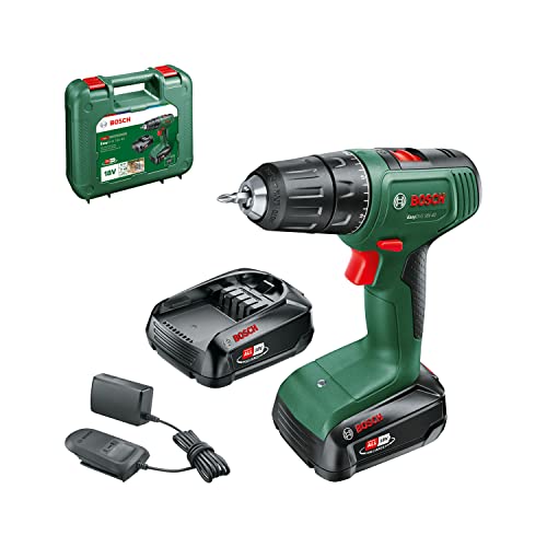 Bosch Akkuschrauber EasyDrill 18V-40 (2 Akku 2,0 Ah, 18 Volt System, im Koffer)