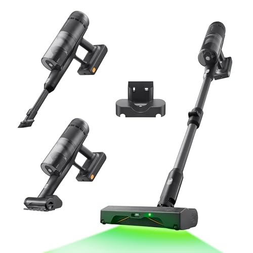 roborock H60 Ultra Akku Staubsauger, 210AW kraftvolle Saugleistung, 90 Min Laufzeit, 90° Flexibler Saugrohr, Staubsauger kabellos, Anti-Tangle Bürste für Teppiche, Hartböden, Tierhaare, Auto