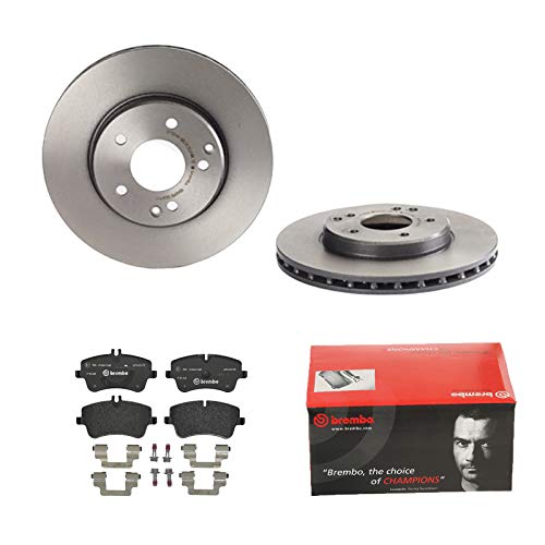 2 Bremsscheiben belüftet 288 mm + Bremsbeläge Vorne von Brembo (1420-53730) Bremsensatz Bremsanlage Bremsen-Kit,Bremsenset, Bremsscheiben, Bremsbeläge, Bremsen-Set, Beläge, Bremsbelag, Bremsbelagsatz,