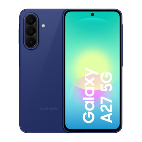 Samsung Galaxy A27 5G Smartphone mit KI-Funktionen, Handy, Blue, 128 GB