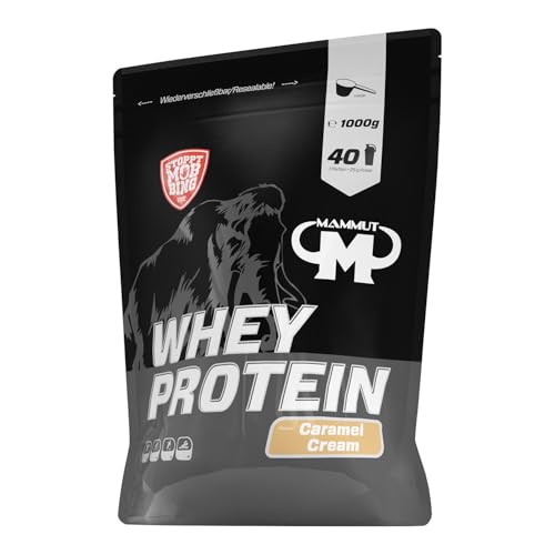 Mammut Nutrition Whey Protein Pulver Caramel Cream, 1 kg