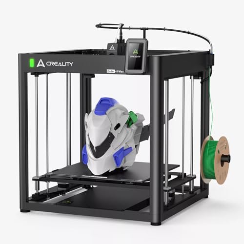 Creality Ender-5 Max 3D Drucker, Großer Bauraum von 400 × 400 × 400 mm, ultraschnelle CoreXY-Druckgeschwindigkeit von 700 mm/s, intelligente Steuerung mit Creality OS für Druckfarmen