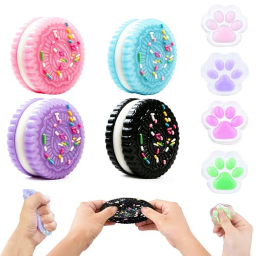 Squishy Fidget Toys,Stressabbau für Kinder&Erwachsene,Mädchen Sachen