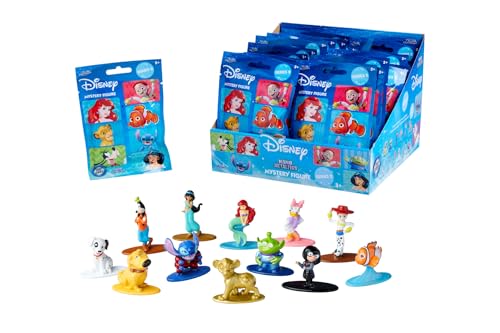 Jada Toys Disney Mystery Box Figuren (4 cm) - 1 Sammelfigur aus 12 Charakteren, Serie 2, Nano Metallfigur ab 3 Jahren - 253071010SSU