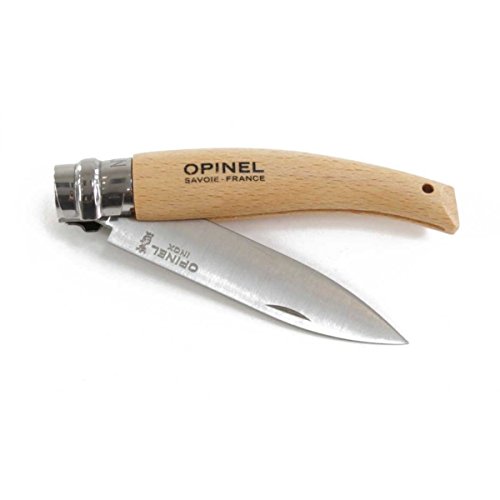 Opinel 254123 Taschenmesser, Buchenholz, One Size