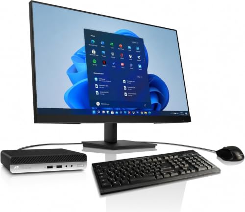All-in-One Paket HP 27-Zoll Ryzen5 Computer mit 3 Jahren Garantie! AMD Ryzen5 2400GE, 8 Threads, 3.8 GHz, 16 GB DDR4, 256 GB SSD, Vega 11 3D, WLAN, USB 3, Windows 11, MS Office - 8623