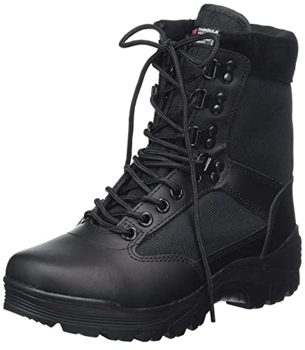 Tactical Boot mit YKK-Zipper,44 EU,Schwarz