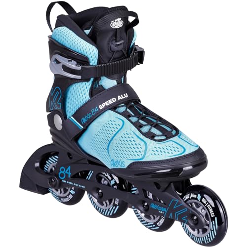 K2 Alexis 84 Speed ALU Inline Skate Turquise/Black, 39.5