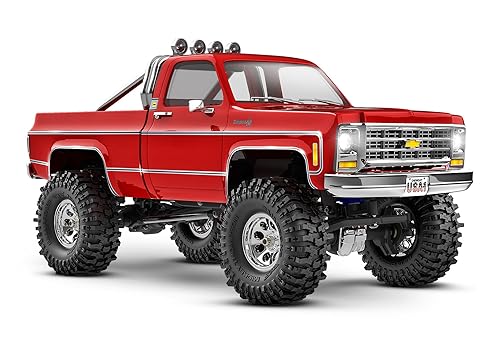 Traxxas TRX-4M Chevrolet K10 1/18 Rot mit ACCUS/Ladegerät 97064-1-RED