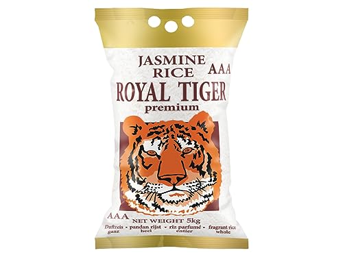 [ 5kg ] ROYAL TIGER Jasmin Duftreis / Jasmin Reis, ganz / Jasmine Rice AAA