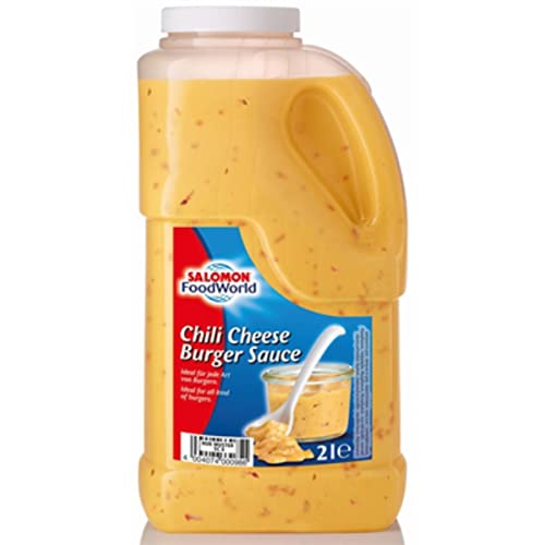 Salomon Chili Cheese Burger Sauce Pikante Würzsauce mit Chili 2000ml