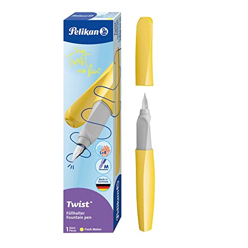 Pelikan Füller Twist Bright Sunshiner M für Rechts & Linkshänder