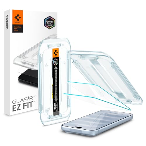 Spigen EZ Fit Schutzfolie [2 Stück] für iPhone 18 Pro Max, 17 Pro Max