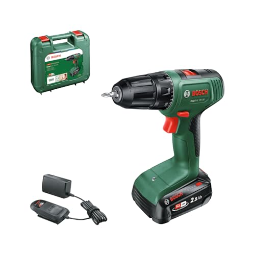 Bosch Akkuschrauber EasyDrill 18V-38 (1x Akku 2,5 Ah; 18 Volt System; im Koffer)