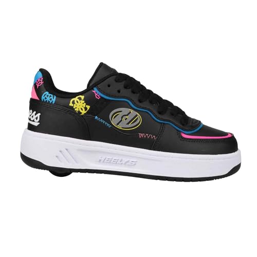 Heelys Damen Rezerve Fn Guess (Little Big Kid/Adult) Schuhe mit Rollen, Schwarz, 40.5 EU