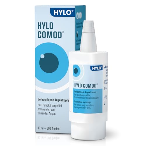 HYLO COMOD Augentropfen bei trockenen Augen mit Hyaluronsäure, 10 ml (1er Pack)