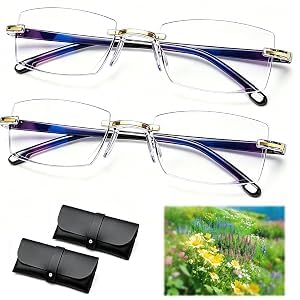 2 Stück Brille Die Sich Automatisch Der Sehstärke Anpasst, Autofokus Bril