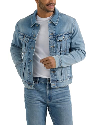 Lee Herren Extreme Motion Rider Jacket Jeansjacke, Amity, XL
