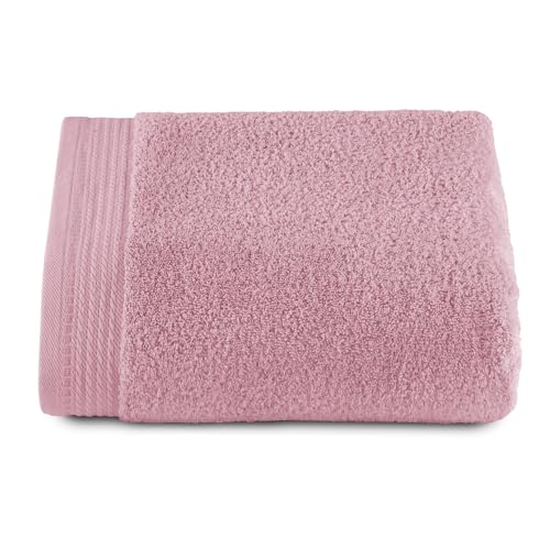 Top Towel – Premium – Große Badetücher – Badezimmerhandtücher – 1 großes Duschtuch – 100 x 150 cm – 100 % Baumwolle – 600 Gramm - Koralle
