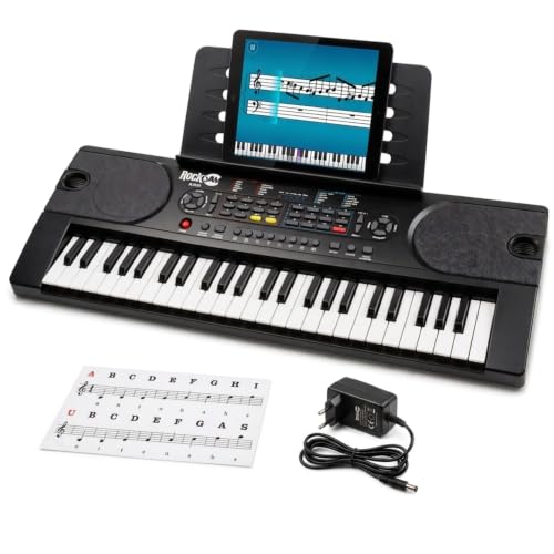 RockJam RJ549 Keyboard Piano 49 Tasten für Anfänger und Kinder