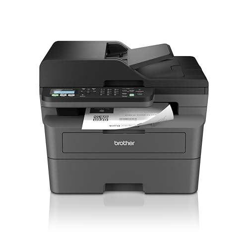 Brother MFC-L2835DW - 4-in-1-Multifunktionsdrucker (Drucken/Scan/Kopieren/Faxen) Laserdrucker Monochrom - WLAN & Ethernet - Dokumentenzuführung (ADF) für 50 Blatt - Druckgeschwindigkeit von 32 Seiten
