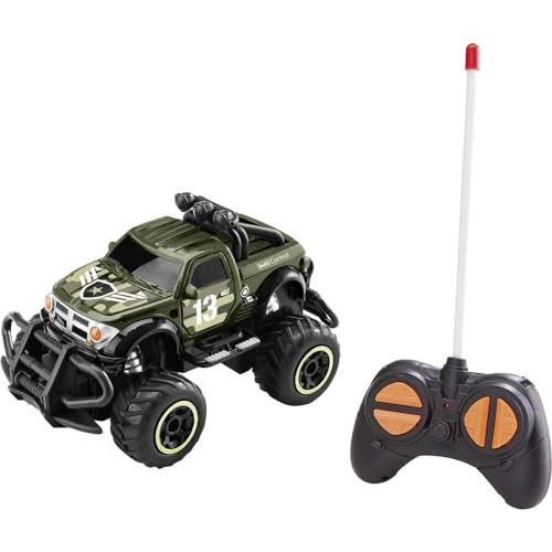 Revell 23491 RC SUV Car Dodge RAM Field Hunter Ferngesteuertes Auto, grün, 14 cm