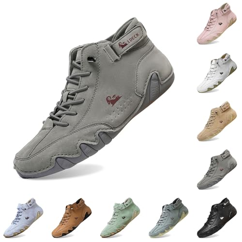 Alpaca Barfuss Schuhe, Alpaca - Ergonomischer, Wasserdichter & Schmerzlindernder Leder-Barfußschuh, Herren Damen Unsex Schuhe