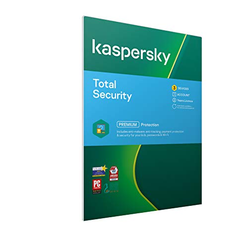 Kaspersky Total Security | 3 Geräte | 2 Jahre|Standard|3 Geräte|2 Jahre|PC/Mac/Android/iOS|Download|Download