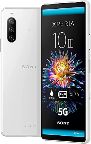 Sony Xperia 10 III 5G - Smartphone 128GB, 6GB RAM, Dual SIM, White