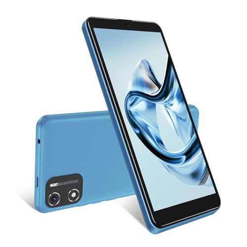 XGODY X32 Handy Ohne Vertrag, 5,5 Zoll Günstig Smartphone 2GB+16GB 128GB Erweiterbar Octa-Core Android 14, 4G Dual SIM, 8MP+5MP Kamera, 2850 mAh Akku, Face ID, GPS (Blau)