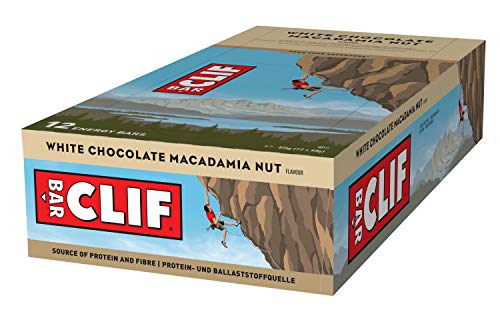 Clif Bar Energieriegel White Chocolate Macadamia Nut, 12er Pack (12 x 68 g)