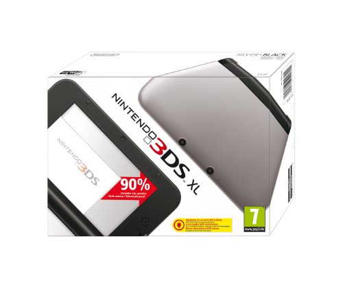 Nintendo 3DS XL silber-schwarz EU