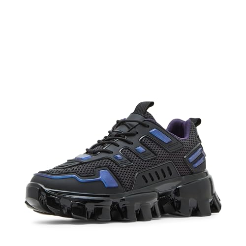 Steve Madden Ponce Sneaker für Herren, Schwarz Multi, 41 EU