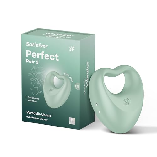 Satisfyer Perfect Pair 3 | 2-in-1 Vibrator & Penisring mit kraftvollen Vibrationen | Cockring aus medizinischem Silikon | Wasserdicht (IPX7) & dehnbar | Sex-Spielzeug für Männer und Frauen