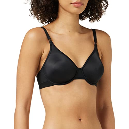 Triumph Damen BH Micro Fun W, mit Bügel, ohne Polsterung, Verstellbare Träger, 85B, Schwarz