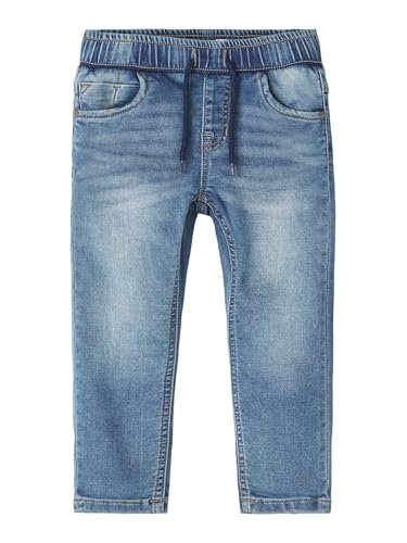 NAME IT Jungen NMMRYAN Slim SWE Jeans 2472-TH NOOS Jeanshose, Medium Blue Denim, 110