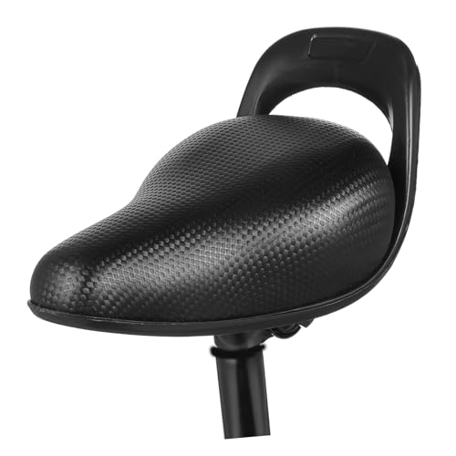 BESTonZON Kinderfahrradsattel Gel-Sattel Rennradsattel Fahrradsitz Polster Sitzkissen Für Mountainbikes Rennräder Schwarz