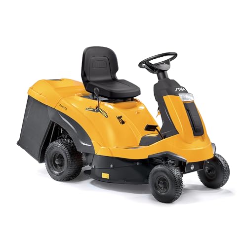 STIGA Combi 372 Aufsitzmäher, 414 cc, 72 cm, 170 L – Hydrostatisches Getriebe, Mulchfunktion – Rasenflächen bis 2.500 m²