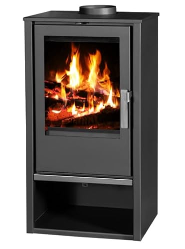 VICTORIA-05 EEK A+ - Kaminofen Victoria 05 Capri 7.6 KW, Grau