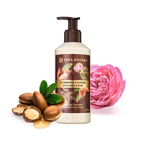 Yves Rocher Körpermilch und Duschbad Argan und Rosa